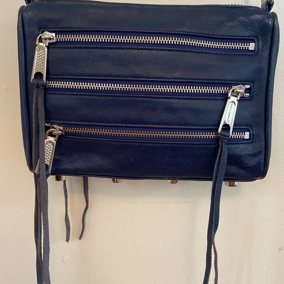 Rebecca Minkoff Blue Leather Crossbody Bag - Picture 6 of 13